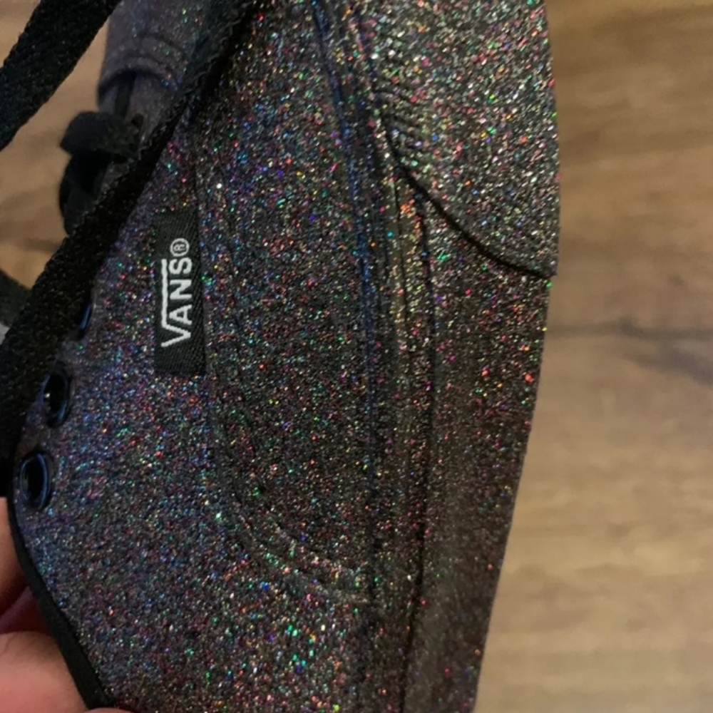 Never Worn Glitter Vans